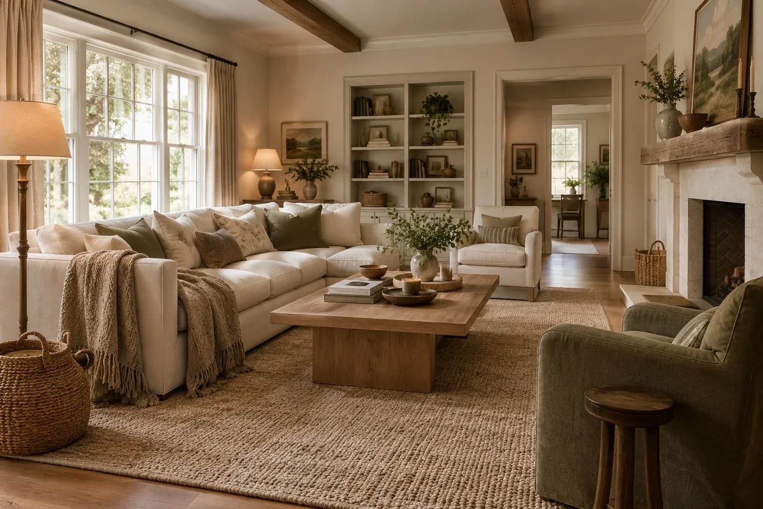 Cozy living room style example